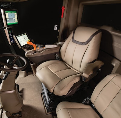 Inside the spacious, restyled X Series cab is more storage space, more USB ports and better connectivity than its predecessor.
