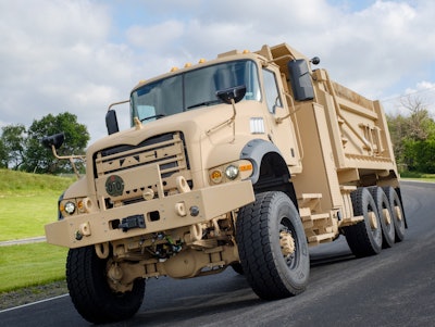 Mack Defense Heavy Dump Truck