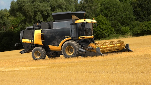 Continental Combine Master On Harvester Moving Dirty 2019