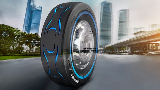 The Conti e.MotionPro concept was developed for an electric truck from MAN.