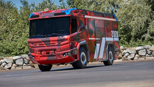 Volvo Penta Press Release Electric Driveline For Rosenbauer Fire Truck1