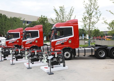 The new engine meets the Euro VI emissions standard.