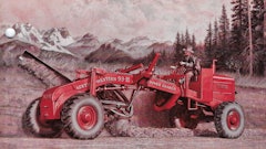 The Austin-Western 99 series was the first motor grader with all-wheel steering, all-wheel drive, crab steering and fully hydraulic blade control.