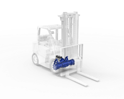 Dana E Axle Solution For Electrified Lift Trucks