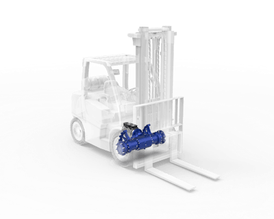 Dana E Axle Solution For Electrified Lift Trucks