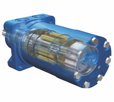 The Delta series motor is now available with a spring-applied pressure release parking brake.