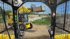 Operator cabs are becoming more simplified to ease operation and improve visibility.