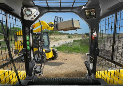 Operator cabs are becoming more simplified to ease operation and improve visibility.