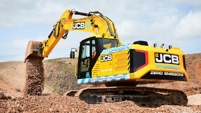 Jcb Hydrogen Excavator