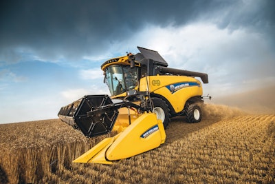 New Holland Agriculture Launches The New Ch Crossover Harvesting Combine Range 565413