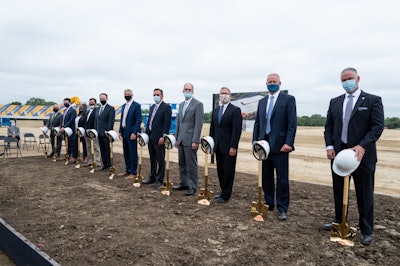 Tulsa Groundbreaking Pose