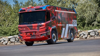 Volvo Penta Press Release Electric Driveline For Rosenbauer Fire Truck1