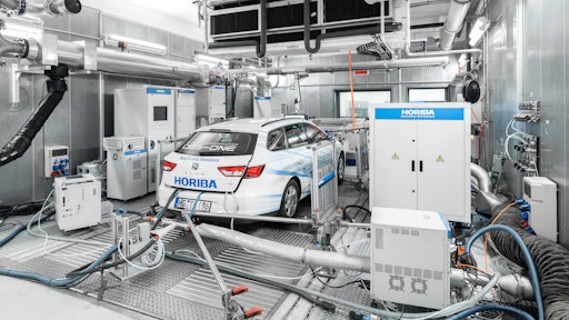 HORIBA’s MEDAS can test components and vehicles from passenger cars to commercial vehicles and non-road mobile machinery.