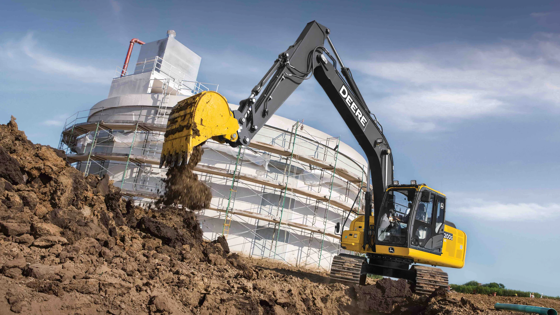John Deere Introduces 0g Excavator With Low Fuel Burn Oem Off Highway