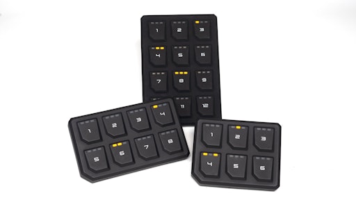 Keypad Group Photo Amber Color