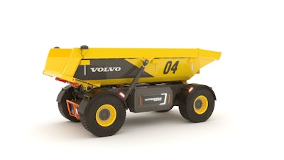 The Volvo TA15 Autonomous Hauler.