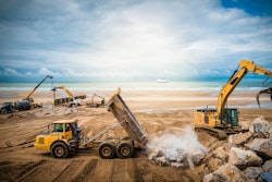 Infrastructure funding is a silver lining for many in the construction equipment industry.