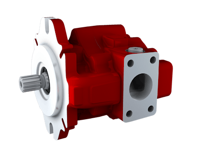AX Series Hydraulic pumps feature a lower noise output, suiting use in electric vehicles.
