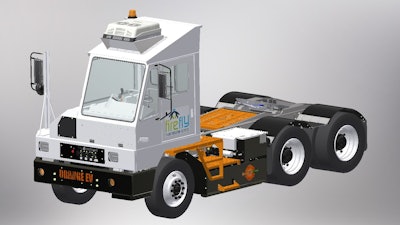 Firefly Orange Ev T Series Pure Electric Tandem Axle Truck