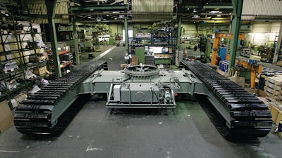 The undercarriage components market will be driven by growth in construction equipment demand.