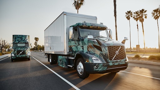 Peter Voorhoeve will discuss Volvo's electrification, such as deployment of the pictured Electric VNR as part of the Volvo LIGHTS program.