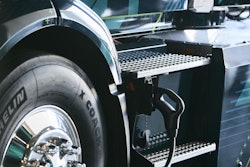 Volvo Vnr Electric Charging Location On Truck Body