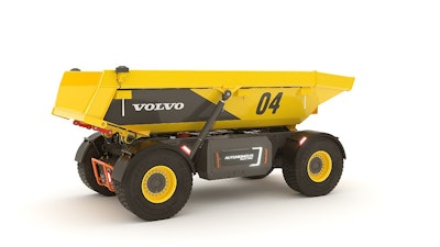 The Volvo TA-15 hauler received a 2020 Red Dot Product Design Award.