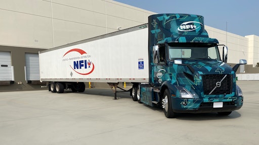 Volvo Trucks Vnr Electric Nfi Truck Trailer