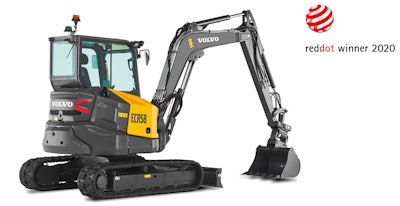 The ECR58 generation F recently won a Red Dot Product Design award.