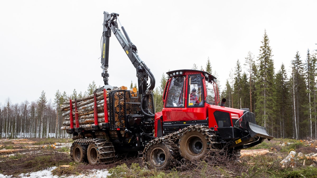 Komatsu Forest Adding New Features, Technology to 2021 Forestry 