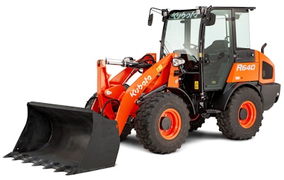 The R Series wheel loader line will include new features including those for improved operator comfort.