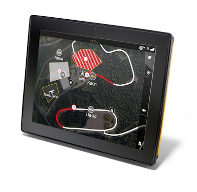 Volvo CE's Map App