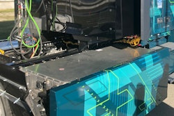 Brett Pope, Director of Electric Vehicles, Volvo Trucks North America will be one of the speakers at the event. Pictured is the battery package of the Volvo VNR Electric which will be discussed during his presentation.