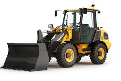 The L25 Electric compact wheel loader offers zero emissions and low noise levels.