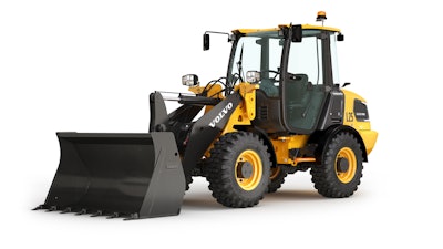 The L25 Electric compact wheel loader offers zero emissions and low noise levels.