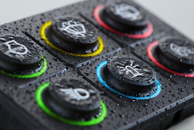 The EAO Series 09 keypads are ruggedly designed for use in a variety of harsh operating environments.