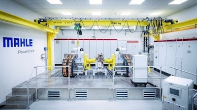 Electric drives are tested under real conditions on the electric motor test bench in Fellbach, Germany.
