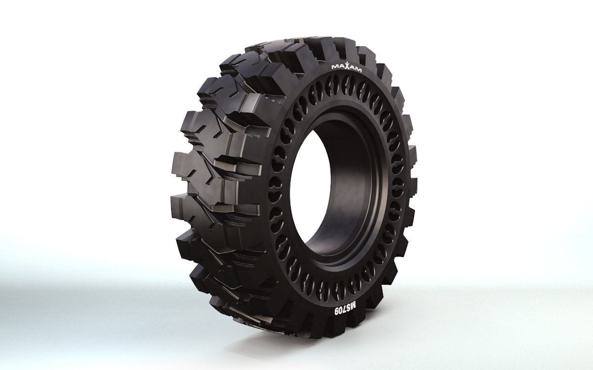 MAXAM MS709 Solid Telehandler Tire From: MAXAM Tire | OEM