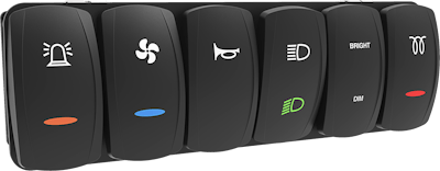 The VM-Series Multiplexed Operator Control Module helps reduce complexity and cost of traditional wire harnesses.