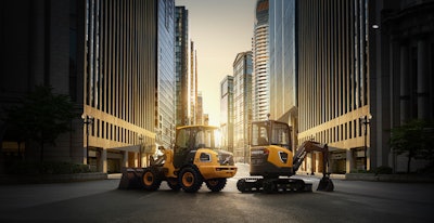 The low emissions and noise levels of Volvo CE's electric compact equipment suits use in city centers.