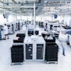 Electronic Manufacturing Services at the Liebherr competence center for electronics in Lindau, Germany.