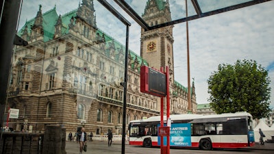 Development of electric buses, such as the pictured Solaris bus, is growing rapidly.