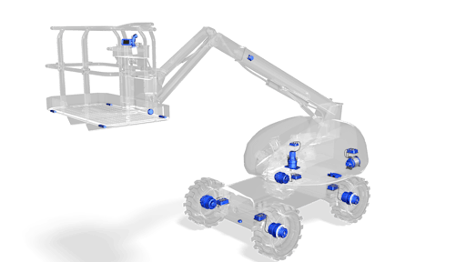 Dana Mewp Electrified Articulated Boom Lift Systems