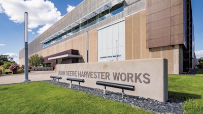 John Deere will implement 5G at its manufacturing facilities which produce combines, front end equipment, tractors, engine blocks, heads and crankshafts, as well as transmissions, front and rear axles, gears and shafts.