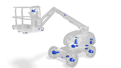 Dana Mewp Electrified Articulated Boom Lift Systems