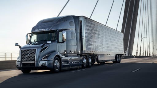 Volvo Trucks North America is offering select fuel economy packages to customers. Shown here, a Volvo VNL 760 with the Xceed fuel economy package.