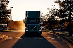 Volvo Vnr Electric Teaser Shot On The Road