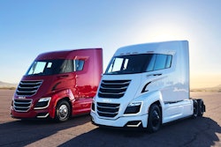 The Nikola Two fuel cell powered truck.