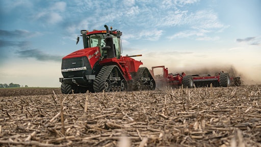 The Case IH AFS Connect Steiger tractor features built-in connectivity and 4G capabilities.