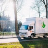 Electric trucks like the FUSO eCanter provide quiet, emissions-free operation that will help meet future carbon-neutrality goals.